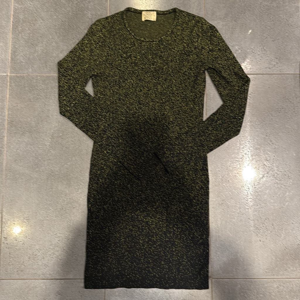 Torn By Ronny Kobo Torn By Ronny Kobo Long-Sleeve Knit Dress Size 40 Eu